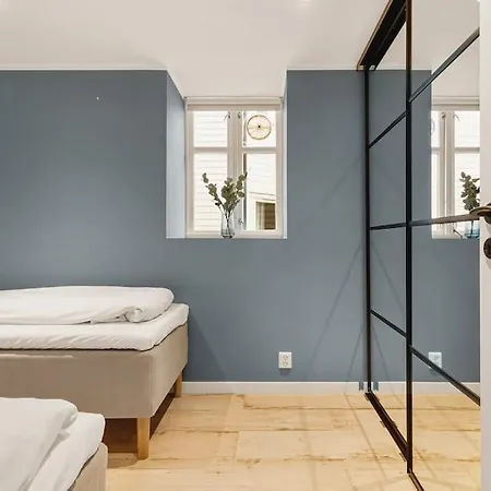 Apartment Dinbnb I Luxury Feel 100m From Bryggen Bergen