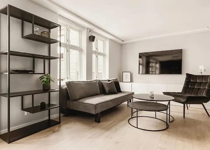 Dinbnb I Luxury Feel 100m From Bryggen Lejlighed *